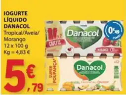 E.Leclerc Iogurte líquido danacol promoção
