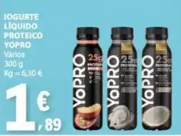 E.Leclerc Iogurte líquido proteico yopro promoção