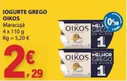 E.Leclerc Iogurte grego oikos promoção