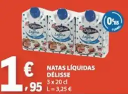 E.Leclerc Natas líquidas délisse promoção