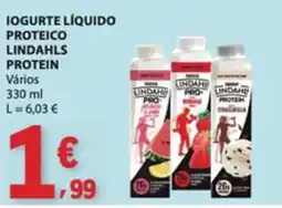E.Leclerc Iogurte líquido proteico lindahls protein promoção
