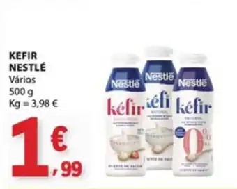 E.Leclerc Kefir Nestlé promoção