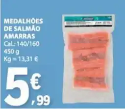 E.Leclerc medalhões de salmão amarras promoção
