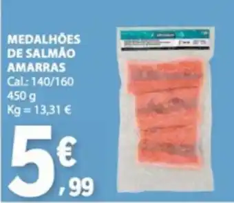 E.Leclerc medalhões de salmão amarras promoção