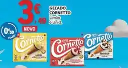 E.Leclerc Gelado cornetto limão promoção
