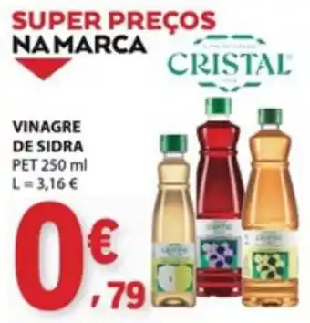 E.Leclerc Vinagre de sidra cristal promoção