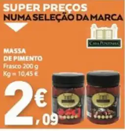 E.Leclerc Massa de pimento casa pontes promoção