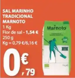 E.Leclerc Sal marinho tradicional marnoto promoção