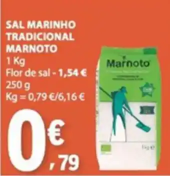 E.Leclerc Sal marinho tradicional marnoto promoção