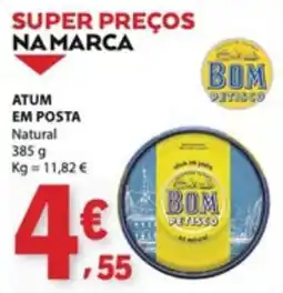 E.Leclerc Atum em posta bom petisco promoção
