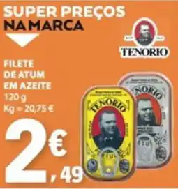 E.Leclerc filete de atum em azeite tenorio promoção