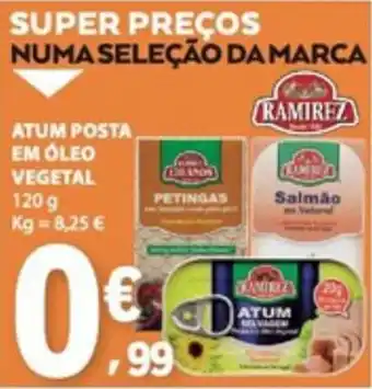 E.Leclerc Atum posta em óleo vegetal ramirez promoção