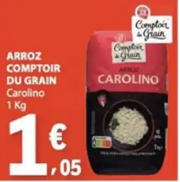 E.Leclerc arroz comptoir du grain carolino promoção