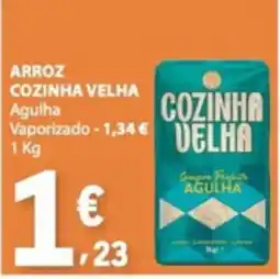 E.Leclerc arroz cozinha velha agulha promoção