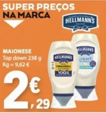 E.Leclerc Hellmann's maionese promoção
