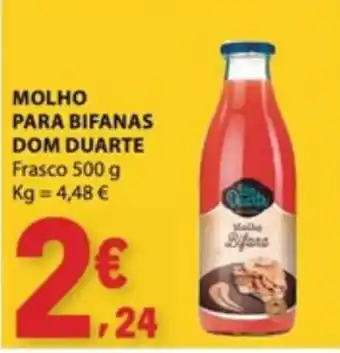 E.Leclerc molho para bifanas dom duarte promoção