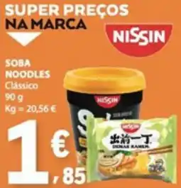 E.Leclerc Soba noodles clássico nissin promoção