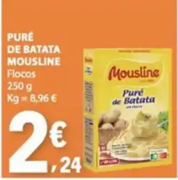 E.Leclerc Mousline puré de batata promoção