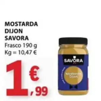 E.Leclerc mostarda dijon savora promoção