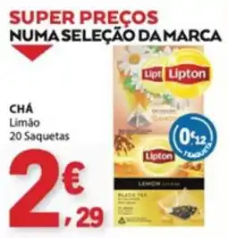 E.Leclerc Chá Lipton Limão promoção