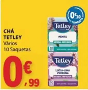 E.Leclerc Chá tetley vários promoção