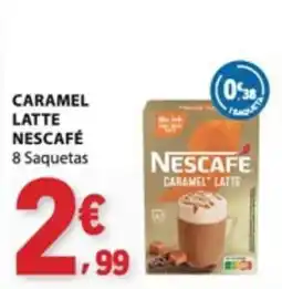 E.Leclerc nescafe caramel latte promoção