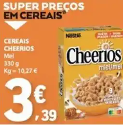 E.Leclerc Cereais cheerios mel promoção