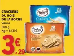 E.Leclerc Crackers du bois de la roche promoção