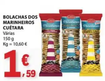 E.Leclerc Bolachas dos marinheiros cuétara promoção