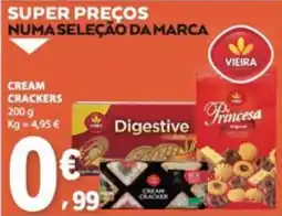 E.Leclerc cream crackers vieira promoção