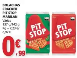 E.Leclerc Bolachas cracker pit stop marilan promoção