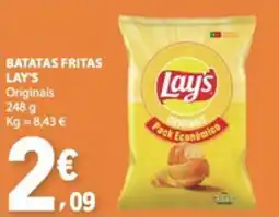 E.Leclerc Batatas fritas lay's originais promoção
