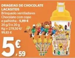 E.Leclerc Dragoeias de chocolate lacasitos promoção