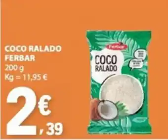 E.Leclerc coco ralado ferbar promoção