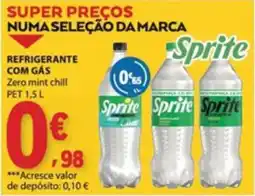 E.Leclerc Sprite Zero mint chill promoção