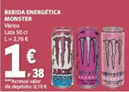 E.Leclerc Bebida energética monster promoção