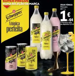 E.Leclerc Água tônica pink zero promoção