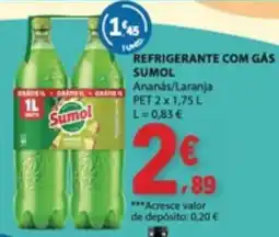 E.Leclerc Refrigerante com gás sumol promoção