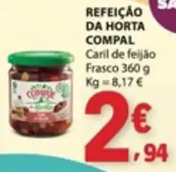 E.Leclerc Refeição da horta compal promoção