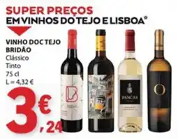 E.Leclerc Vinho doc tejo bridão clássico tinto promoção