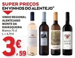 E.Leclerc Vinho regional alentejano monte da ravasqueira promoção