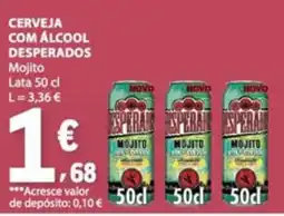 E.Leclerc Cerveja com álcool desperados mojito promoção