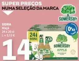 E.Leclerc somersby sidra maçã promoção