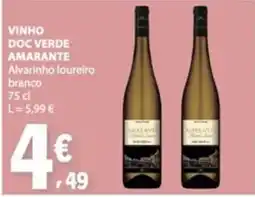 E.Leclerc Vinho doc verde amarante alvarinho loureiro branco promoção