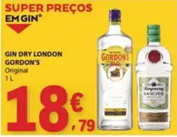 E.Leclerc gin dry london gordon's original promoção