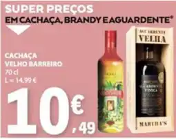 E.Leclerc Cachaça Velho Barreiro promoção