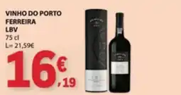 E.Leclerc vinho do porto ferreira lbv promoção
