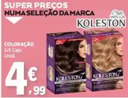 E.Leclerc coloração koleston 7 promoção