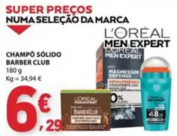 E.Leclerc L'Oréal men expert champô sólido barber club promoção