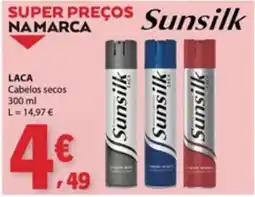 E.Leclerc Sunsilk laca cabelos secos promoção